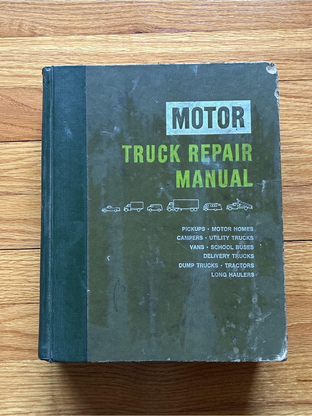 Motor Truck Repair Manual - Olive Green Cover